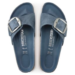 Birkenstock Madrid Birko-Flor Sandals Silver Size EU 37 US W6 M4