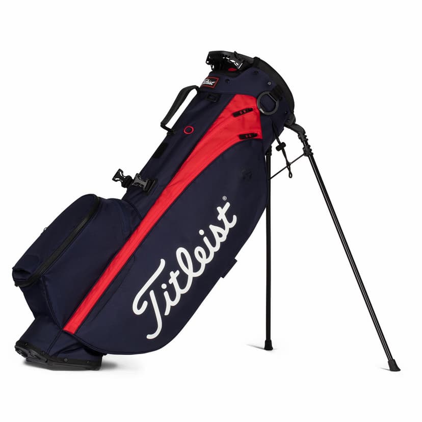 Titleist 2021 Players 4 Stand Bag - Navy / Red