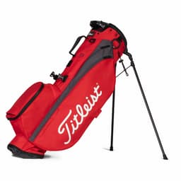 Titleist Players 4 Stand Bag - Red / Graphite