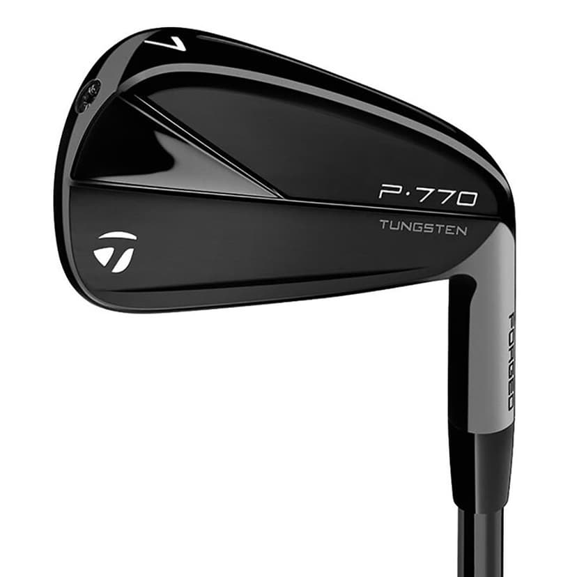 TaylorMade P770 Black 4-PW Irons 2024 KBS Tour Black Steel Stiff
