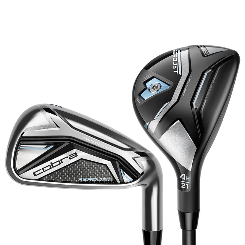 Cobra Lady Aerojet 5-PW+SW Hybrid Irons KBS PGI Graphite Lady