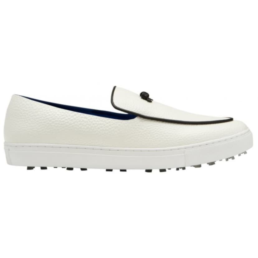 NEW G/Fore Mens Belgian Loafer Golf Shoes Snow Size 8 M