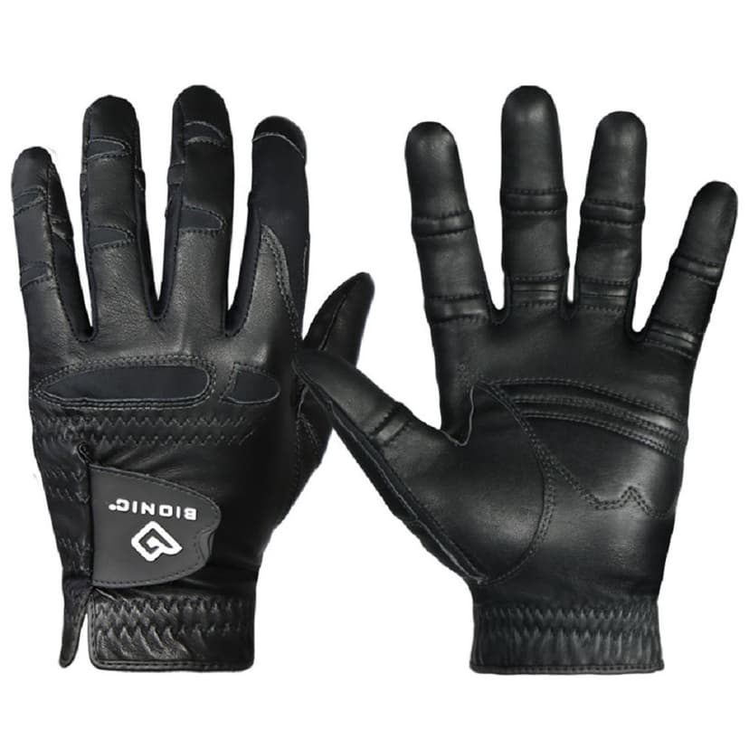 4 Bionic StableGrip 2.0 Mens Golf Glove Black - Size L Regular LH
