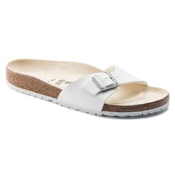 Birkenstock Madrid Birko-Flor Sandals Silver Size EU 37 US W6 M4
