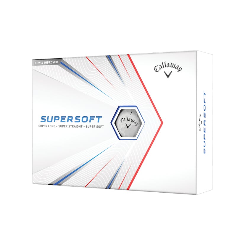 Callaway Supersoft 2021 Golf Balls - 1 Dozen White