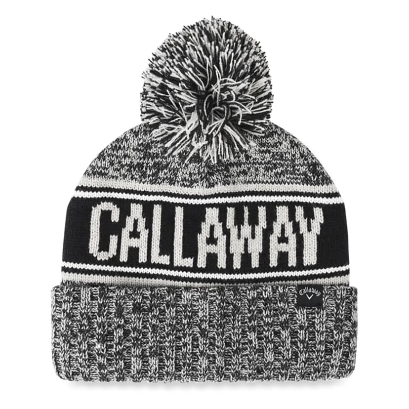 Callaway Vintage Beanie Hat - Black / White