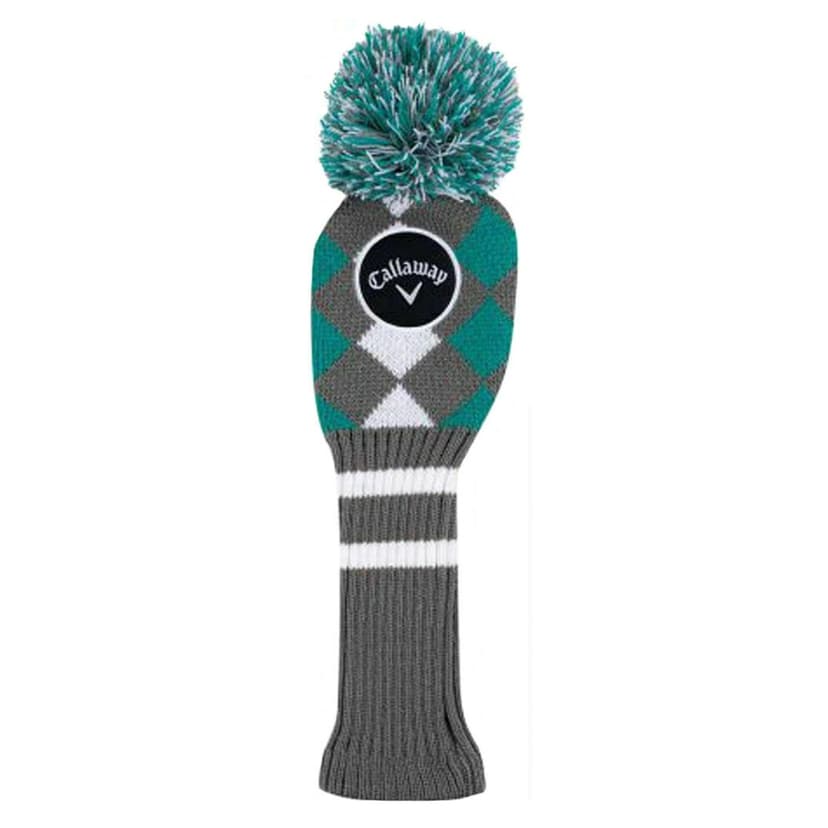 NEW Callaway Golf Vintage Pom Pom Teal Driver Club Headcover