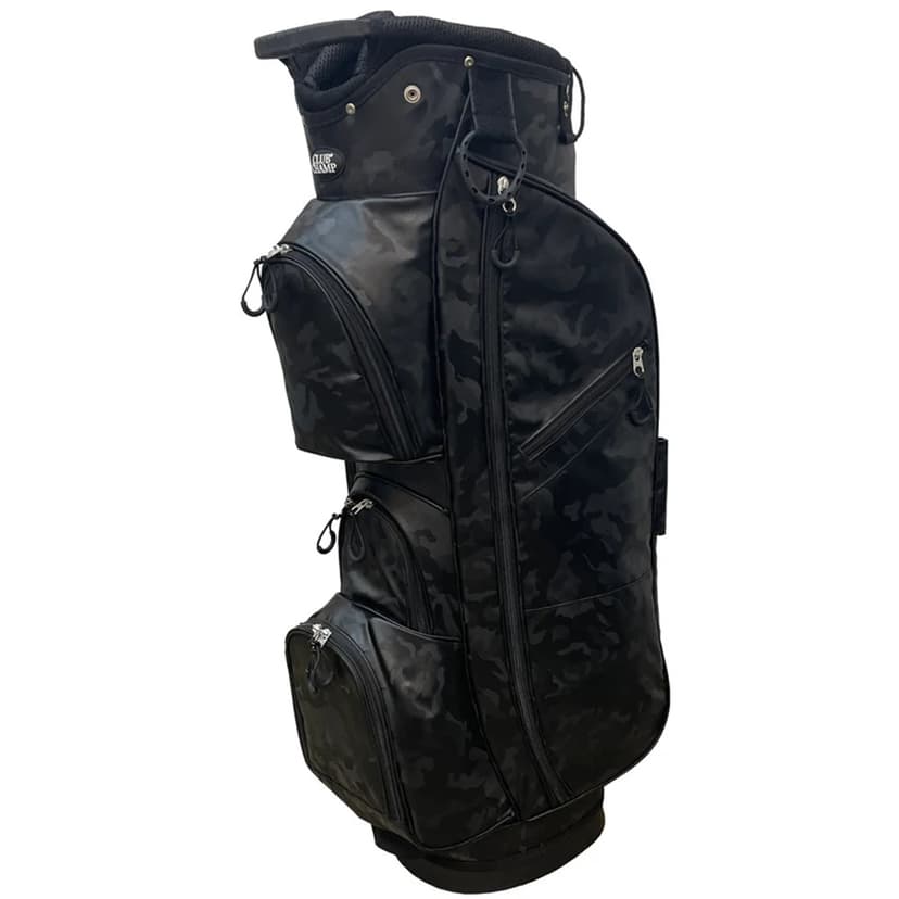 Club Champ Golf Deluxe Cart Bag - Black Camo