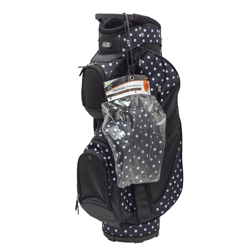 Club Champ Lady's Premium Cart Bag - Polka Dots
