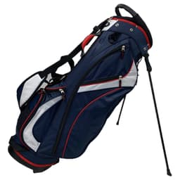 Club Champ Golf Stand Bag - Red / White / Blue