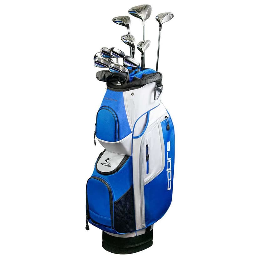 Left Handed Cobra Fly-XL 13 Piece Complete Set 2021 w/ Bag Graphite Lite