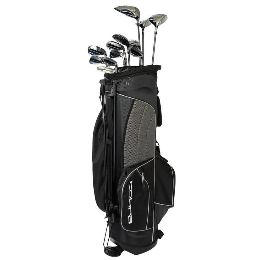 NEW Left Handed Cobra Fly-XL 13 Piece Complete Set w/ Stand Bag Graphite Regular