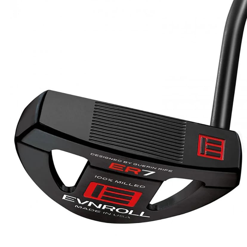 Evnroll ER7 Black Full Mallet Putter Pistol 35"