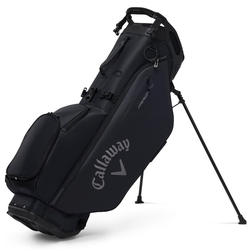 Callaway 2022 Fairway+ Stand Bag - Black (2 Straps)