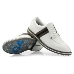 G/Fore Mens Gallivanter Golf Shoes Snow/Charcoal 11.5 Medium