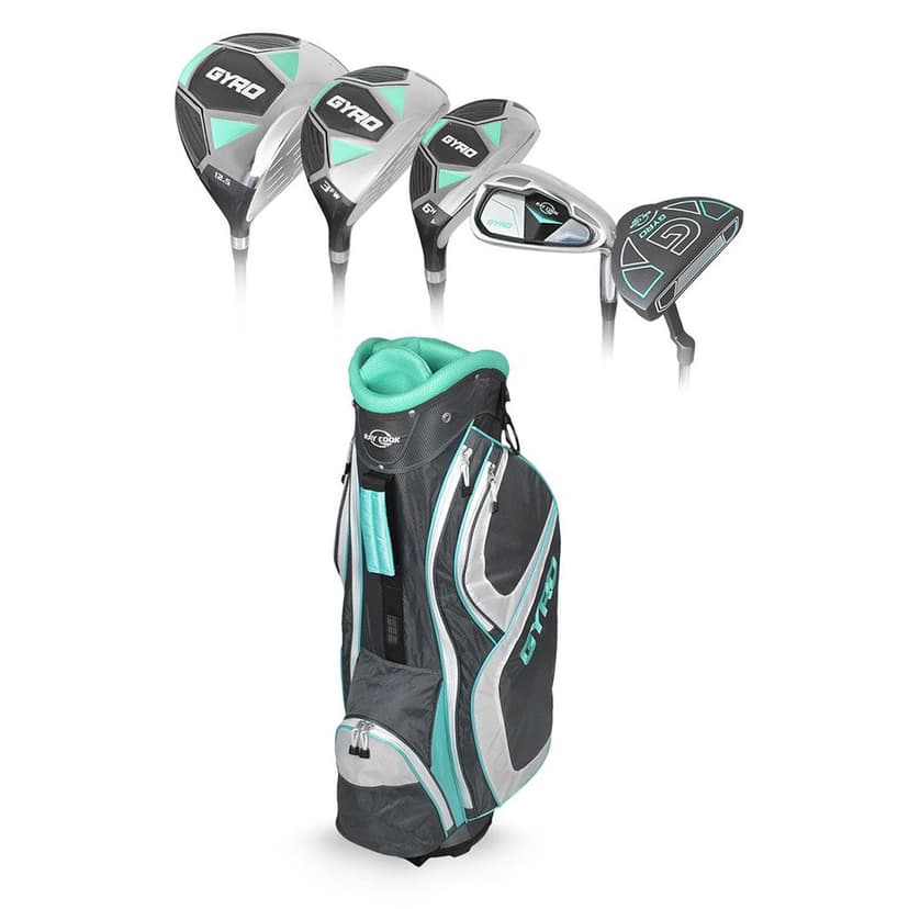 Ray Cook Left Handed Lady Gyro Complete Golf Set