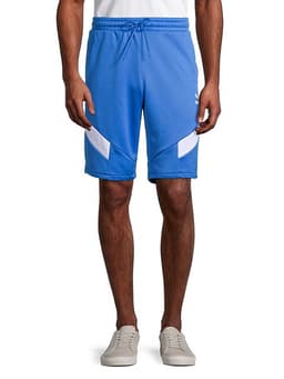 NEW Mens Puma Iconic MCS 10" Athletic Shorts Palace Blue / White Size Medium