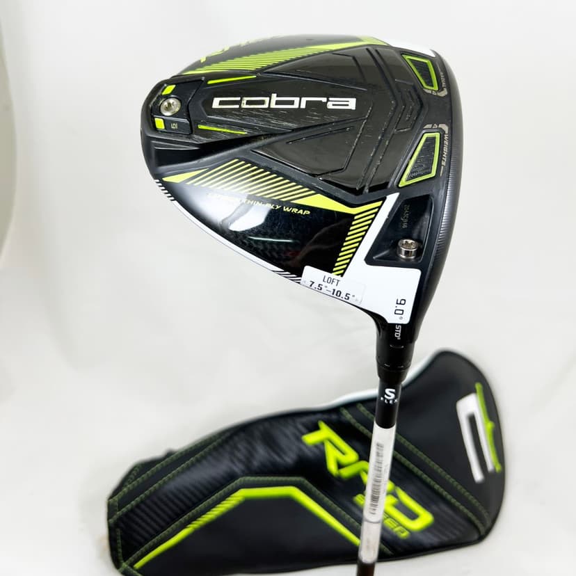 Cobra RadSpeed xB Blk/Ylw 9° Driver Motore X F1 6 Stiff