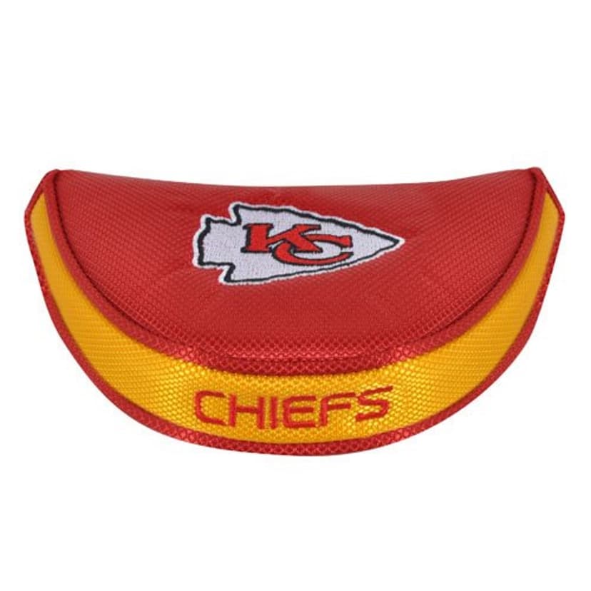 Team Effort Golf NFL Kansas City Chiefs Mallet Style Putter Headcover