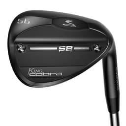 NEW Cobra King Snakebite Black 56° Sand Wedge 10° Hi-Rev 2.0 Steel Stiff