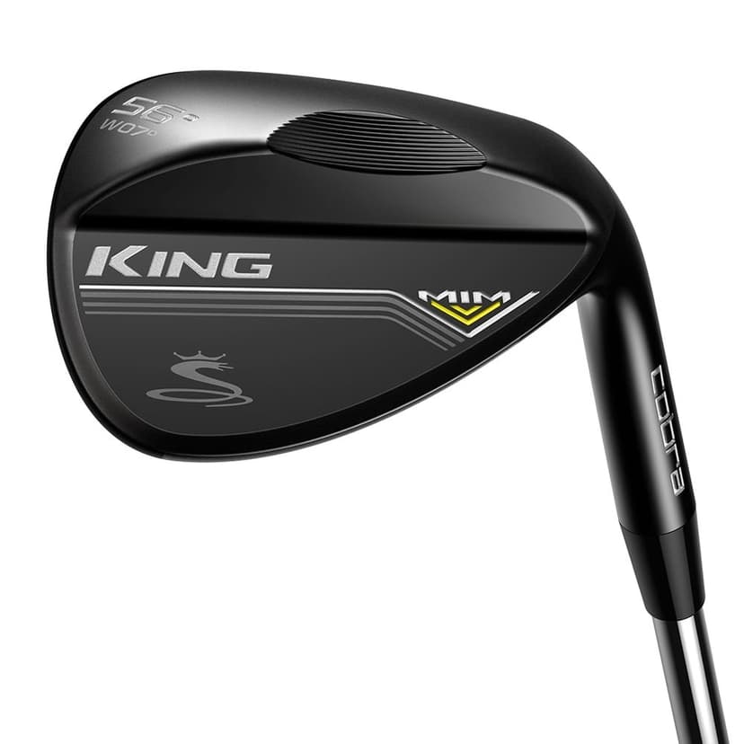 Cobra King MIM Black 50° Gap Wedge 8° KBS Hi-Rev 2.0 Black PVD Steel Wedge