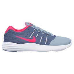 NEW Womens Nike Lunarstelos Running Shoes Armory Blue / Racer Pink Size 11 M
