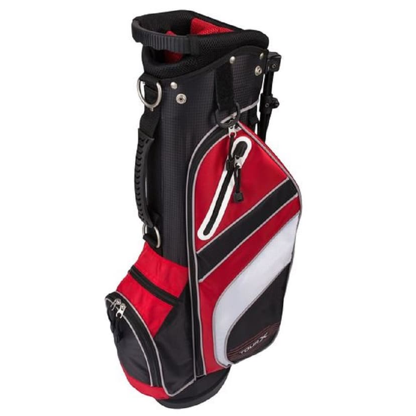 Merchants of Golf Tour X Junior Stand Bag - Black / Red