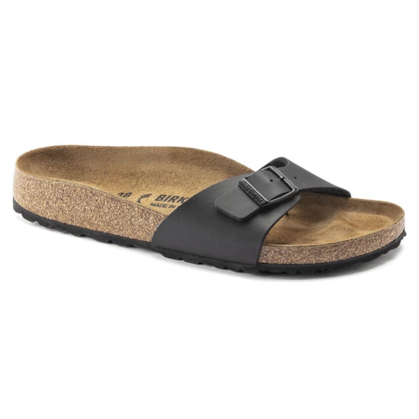 NEW Birkenstock Madrid Birko-Flor Sandals Silver Size EU 37 US W6 M4