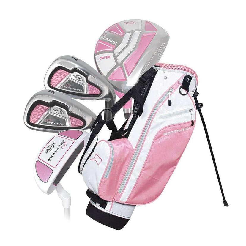 Ray Cook Manta Ray Junior Golf Set - Ages 6-8 Girls Pink RH