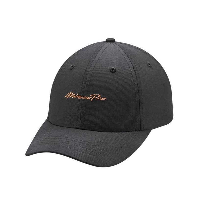 Mizuno Pro Script Adjustable Hat - Black / Copper