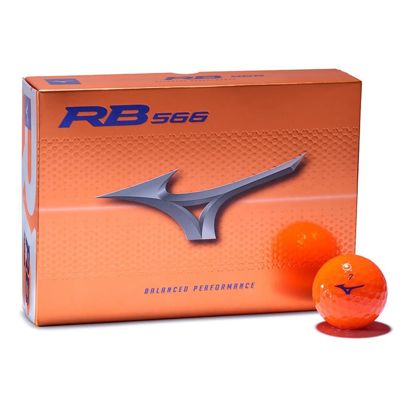 Mizuno RB 566 Golf Balls - 1 Dozen Orange