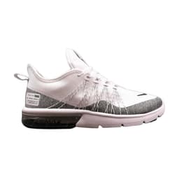 NEW Womens Nike Air Max Sequent 4 Utility White Reflective Running Shoes Sz 9 M