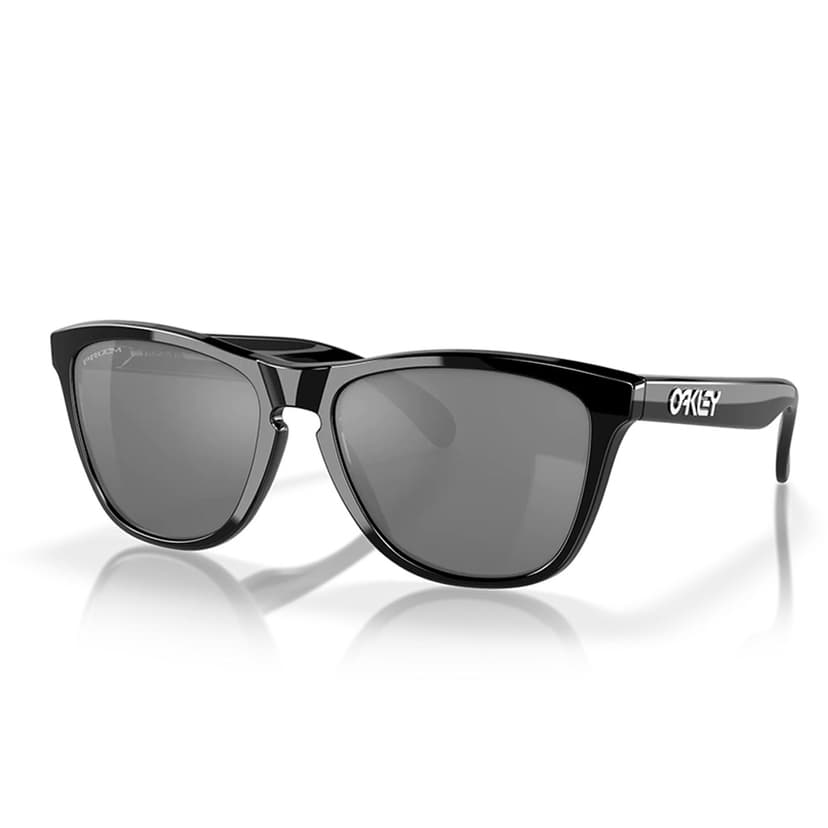 Oakley Frogskins Sunglasses - Polished Black / Prizm Black Iridium