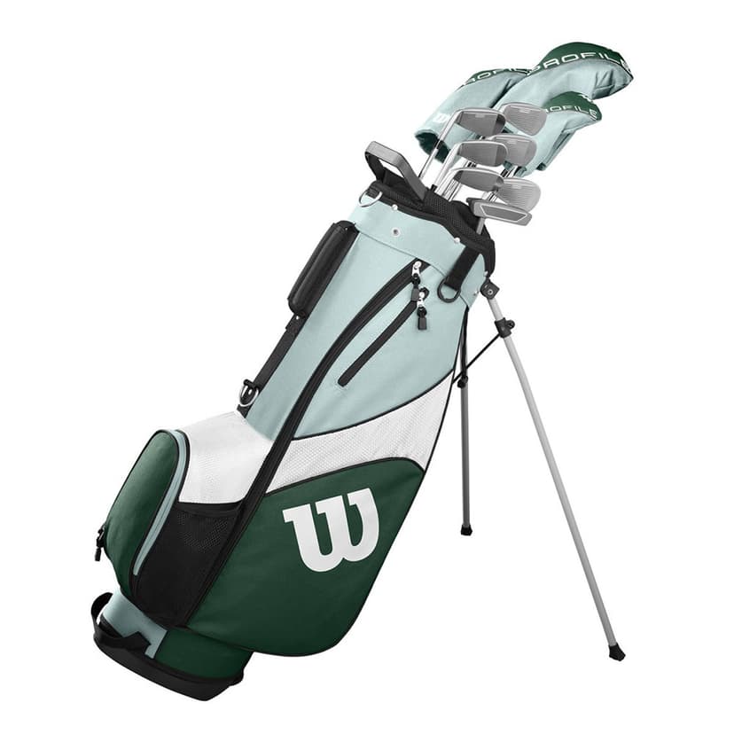 Lady Wilson Golf Profile SGI Complete Set w Driver,Stand Bag,Irons