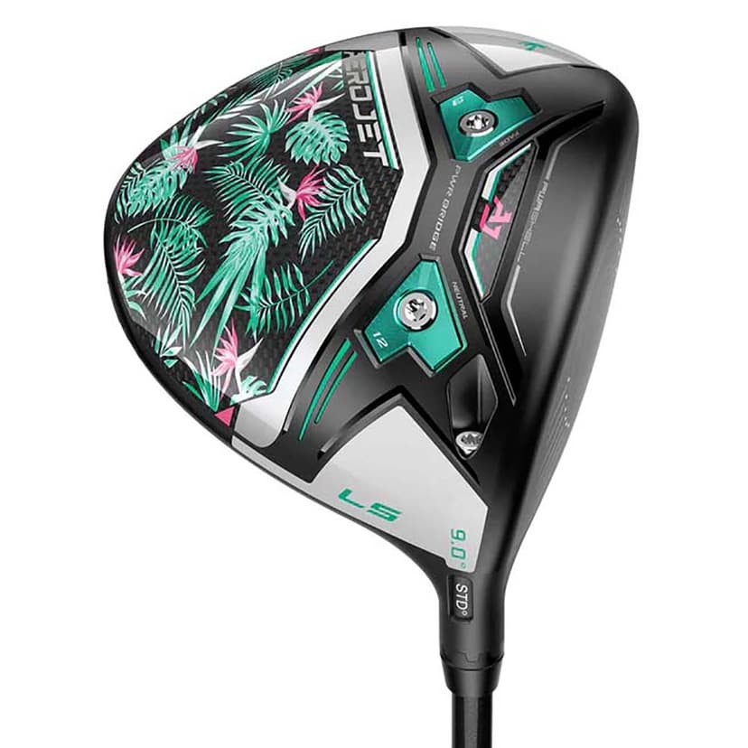 Cobra Aerojet LS Palm Tree Crew 9° Driver Kai'Li White 60 Stiff