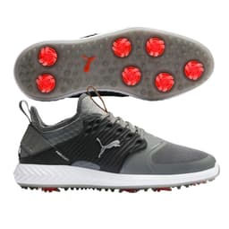 Puma Ignite PWRADAPT Caged Golf Shoes White / Peacoat / Red 9 M