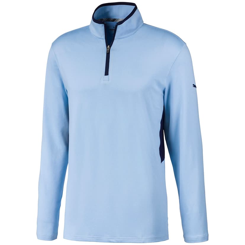 Puma Rotation 1/4 Zip Pullover Blue Bell 2XL