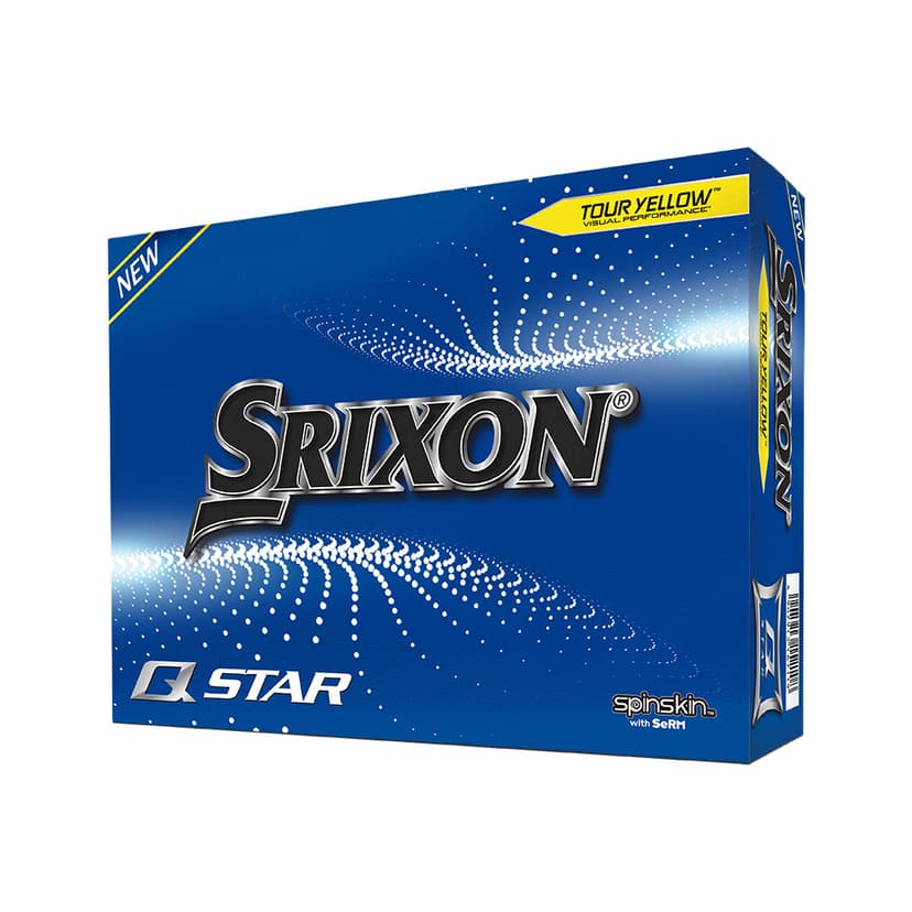 Srixon Q-Star 6 Golf Balls - 3 Dozen Yellow