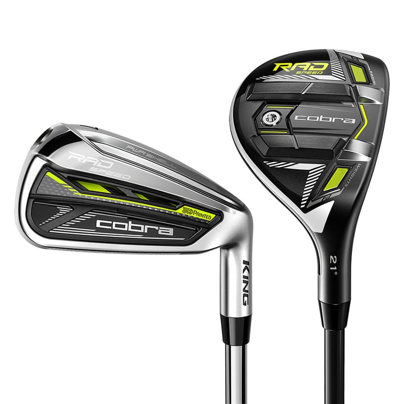 Cobra King RadSpeed 2-PW Hybrid Irons Recoil ESX Graphite Lite