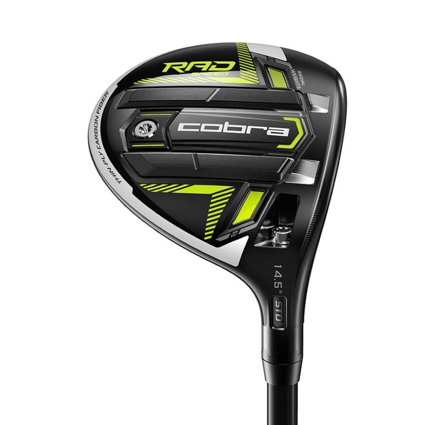 Cobra KING RadSpeed Black/Yellow 3 Wood 17-20° Project X Even Flow Riptide Lite