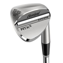 Cleveland RTX 6 Zipcore Tour Rack 50° Gap Wedge 10° Mid Bounce DG Spinner Steel Wedge