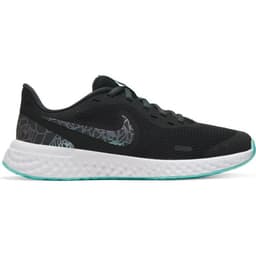 NEW Youth Nike Revolution 5 Rebel (GS) Running Shoes Black/Anthracite/Aqua 5Y