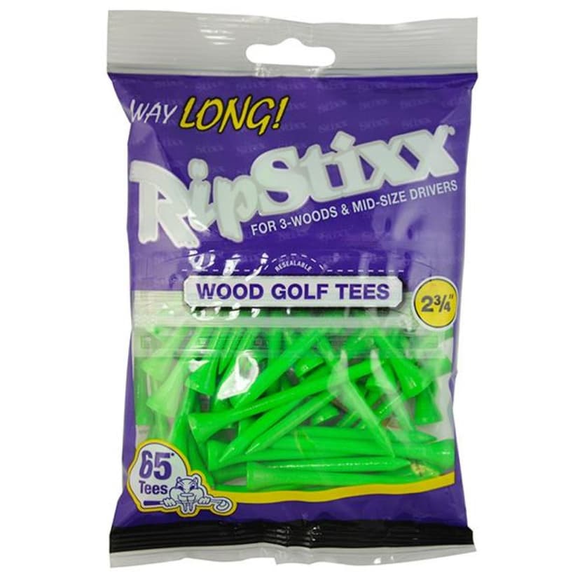 65 Ripstixx Wood Tees Citrus Green 2 3/4"