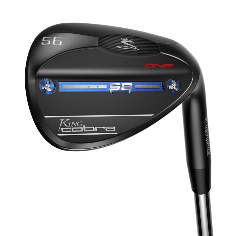 Cobra King Snakebite OL Black 52° Gap Wedge 8° KBS Hi-Rev 2.0 Steel Wedge
