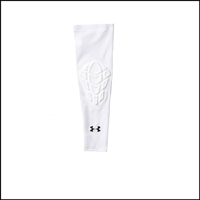 New Under Armour Padded Shooter Sleeve White Sz. L/XL