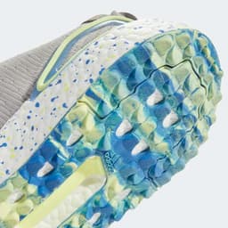 Mens Adidas Solarthon Primegreen Golf Shoes Grey / Yellow Sz 8 M