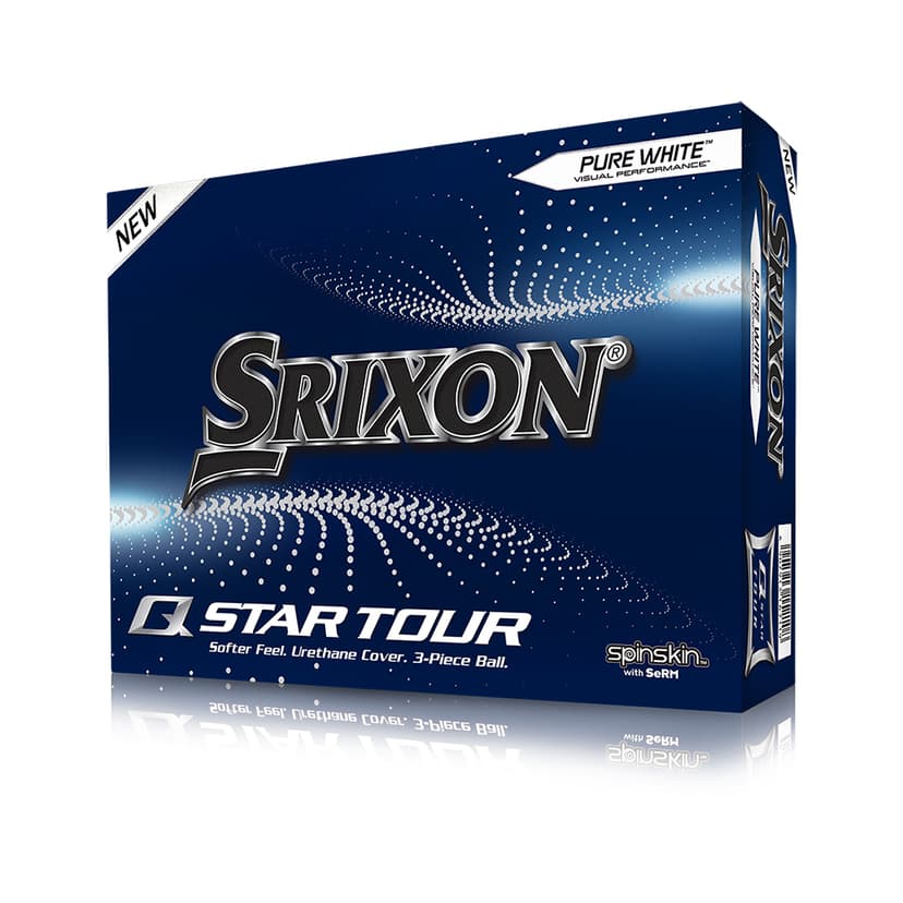 Srixon Q-Star Tour 4 Golf Balls - 3 Dozen White