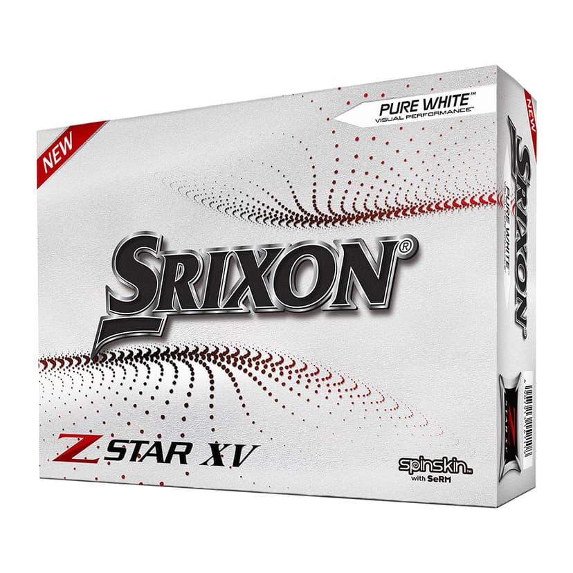 Srixon Z-Star XV 7 2021 Golf Balls - 1 Dozen White