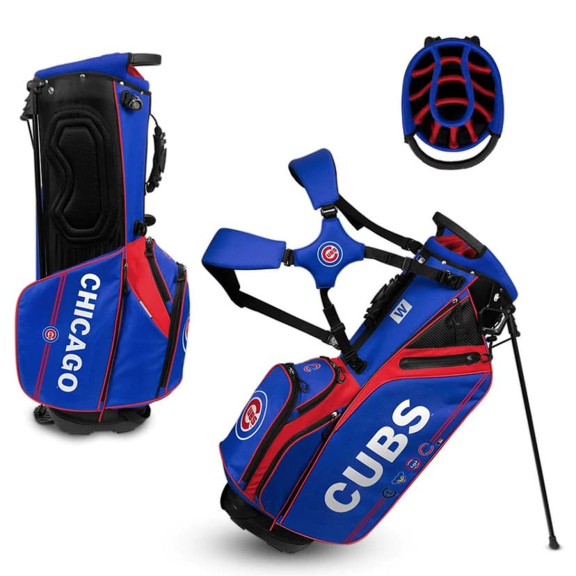 Team Effort Caddie Carry Bag - Chicago Cubs