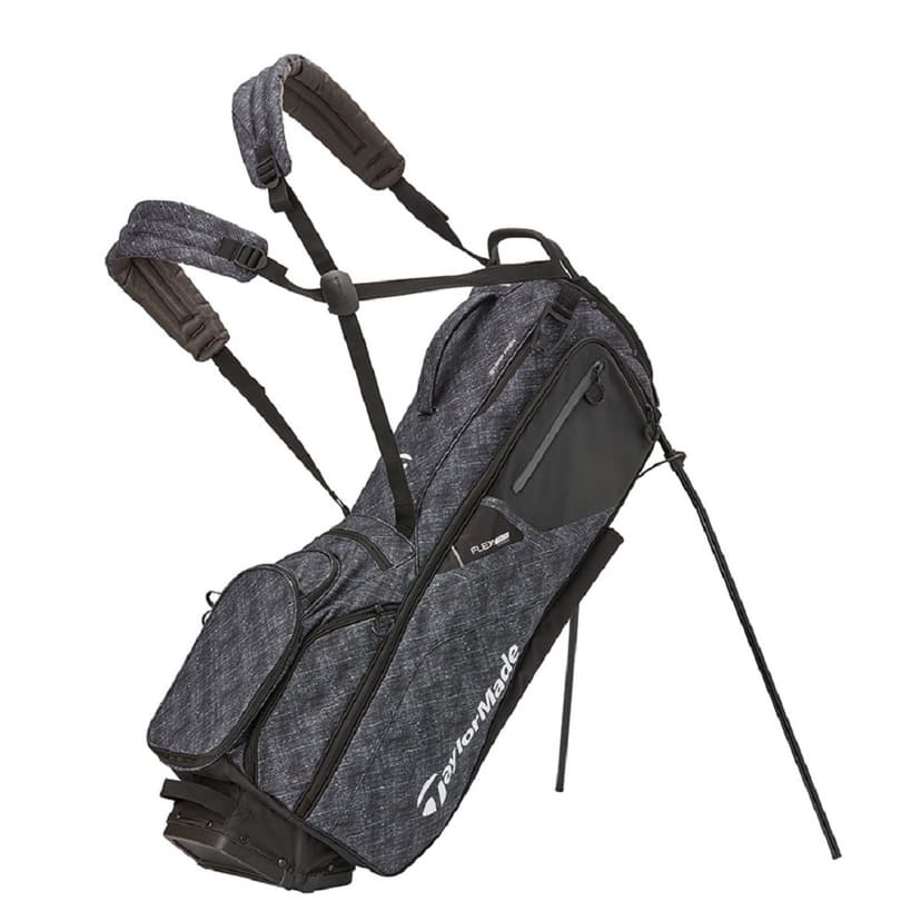 TaylorMade TM22 FlexTech Stand Bag - Gray Canvas / Black